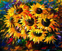 Без бренда «Собранный букет подсолнухов» в Кемерово