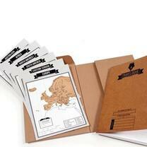 Без бренда «Скретч-карта мира стирающаяся. Карта путешествий» в Кемерово