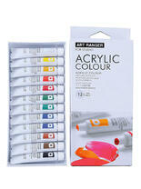 Без бренда «Коробка 48 шт.: Акриловые краски «Две картинки» 12 шт. по 12 мл, проф. пигмент» в Кемерово