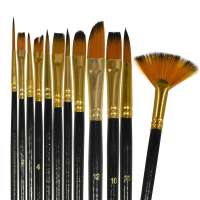 Без бренда «Кисти для рисования набор (12 шт)» в Кемерово в интернет-магазине Без бренда «Кисти для рисования набор (12 шт)» в Кемерово