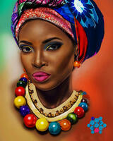 Без бренда «Портрет яркой женщины» в Кемерово в интернет-магазине  Без бренда «Портрет яркой женщины» в Кемерово