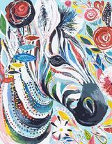 Красивая зебра