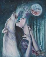 Без бренда «Девушка и волк в полнолуние» в Кемерово в интернет-магазине Без бренда «Девушка и волк в полнолуние» в Кемерово