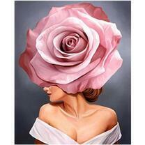 Без бренда «Девушка с розовой розой на голове» в Кемерово