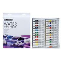 Без бренда «Коробка 24 шт.: Краски акварель «Две картинки» в тюбиках 24 шт. по 12 мл» в Кемерово