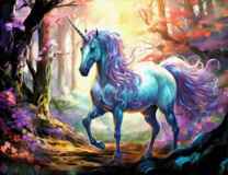 Без бренда «Единорог в фэнтезийном лесу» в Кемерово в интернет-магазине  Без бренда «Единорог в фэнтезийном лесу» в Кемерово