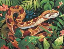 Без бренда «Маисовый полоз в зеленой листве» в Кемерово