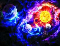 Без бренда «Солнце и планеты среди туч» в Кемерово